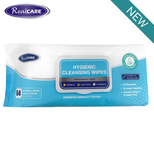 RealCare Hygienic Extra-Large Cleansing Wipes
