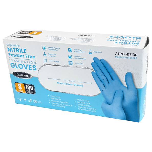 RealCare Nitrile Powder Free Gloves