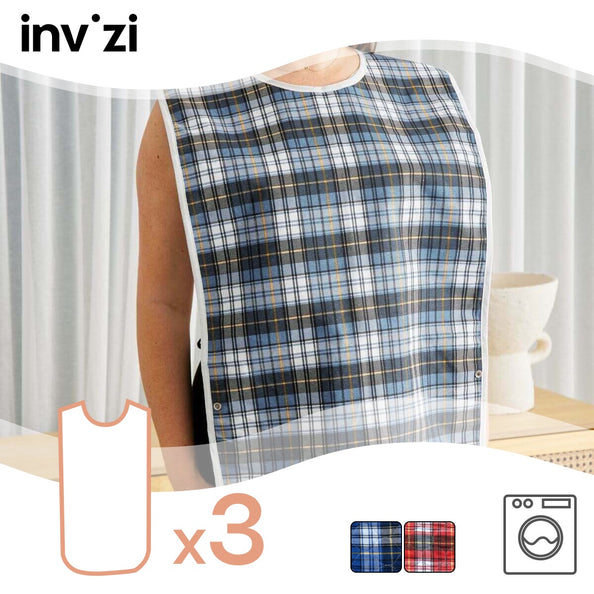 Invizi Adult and Youth Bibs - 3 Pack