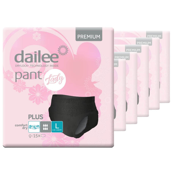 Dailee Pants Lady Plus Black