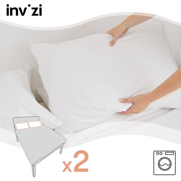 Invizi Waterproof Pillow Cases - Twin Pack