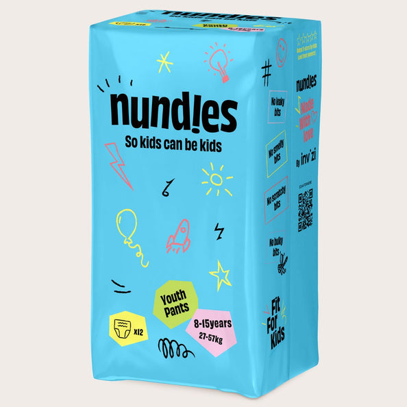 Nundies Youth Pants 8-15 Years (27-57kg)