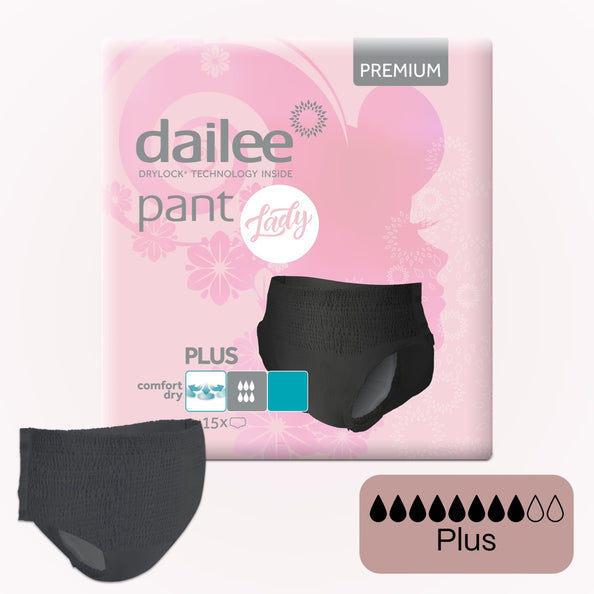 Dailee Pants Lady Plus Black