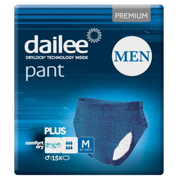 Dailee Pants Men Plus Blue