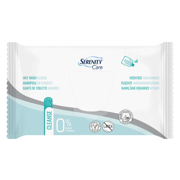 Serenity Care Wet Wash Gloves