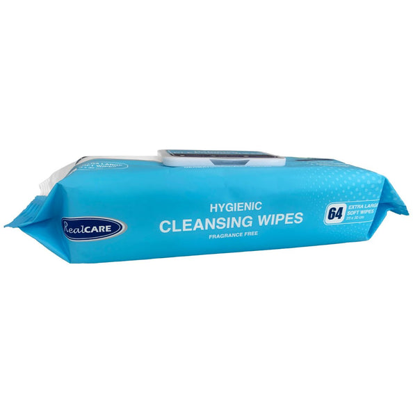 RealCare Hygienic Extra-Large Cleansing Wipes