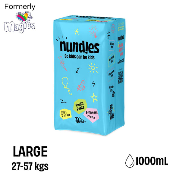 Nundies Youth Pants 8-15 Years (27-57kg)