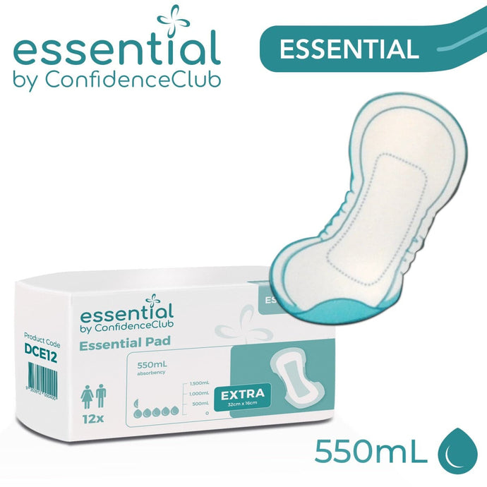 Bladder Weakness Pad - Large/Extra - 32cm x 16cm - ConfidenceClub