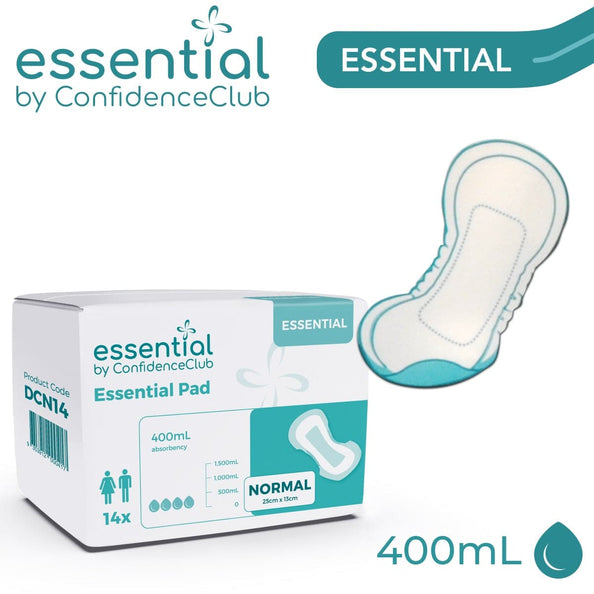 Bladder Weakness Pad - Regular/Normal - 25cm x 13cm - ConfidenceClub